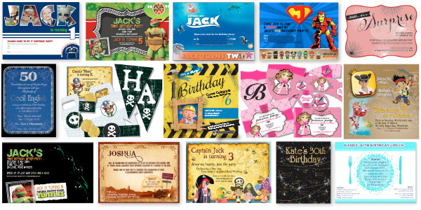 All designs for hen party printables
